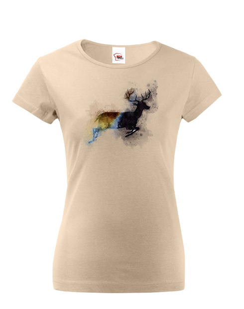 Dámské tričko Jelen