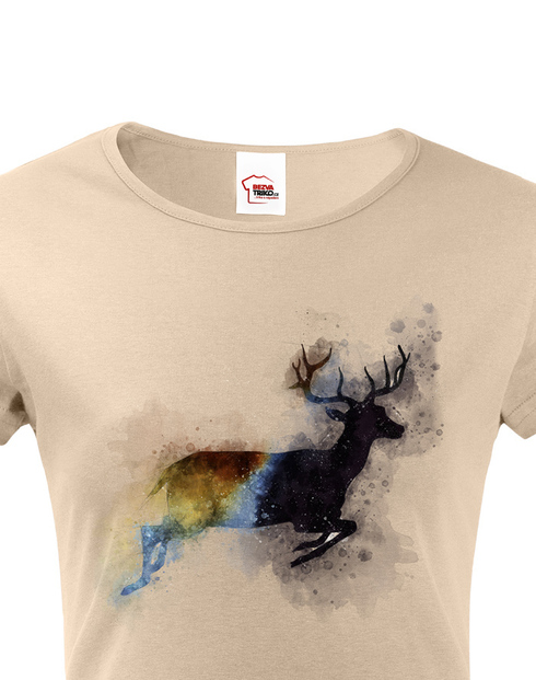 Dámské tričko Jelen