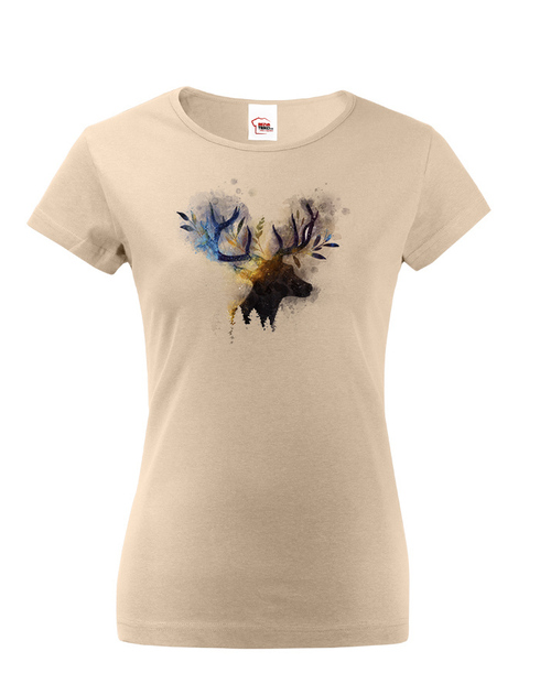 Dámské tričko Jelen