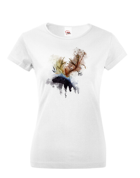 Dámské tričko Jelen
