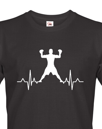 Pánské tričko Box a tep