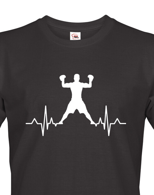 Pánské tričko Box a tep