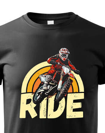 Dětské tričko Motokros