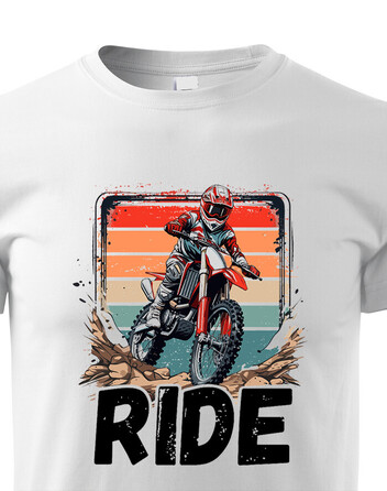 Dětské tričko Motokros