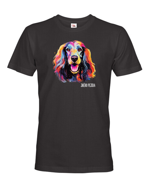 Pánské tričko Afganský chrt