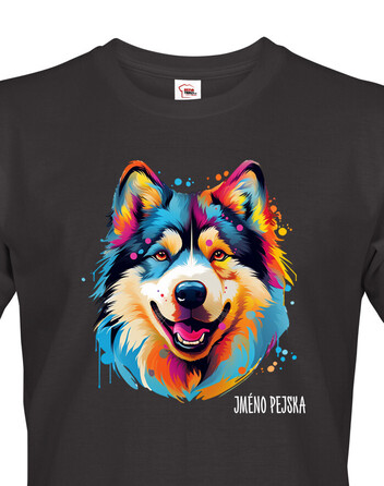 Pánské tričko Aljašský malamut