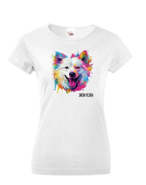 Dámské tričko Americký eskimácky pes