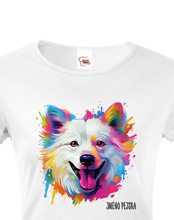 Dámské tričko Americký eskimácky pes