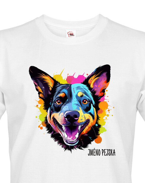 Pánské tričko Austrálsky honácky pes