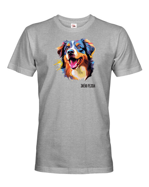 Pánské tričko Australský ovčák