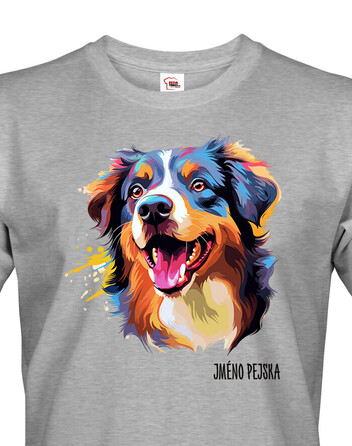 Pánské tričko Australský ovčák