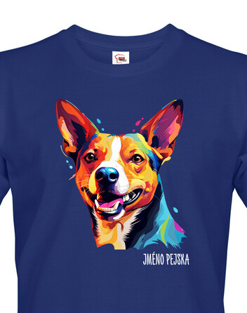 Pánské tričko Basenji