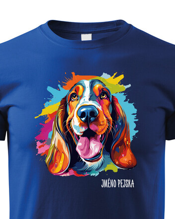 Dětské tričko Baset