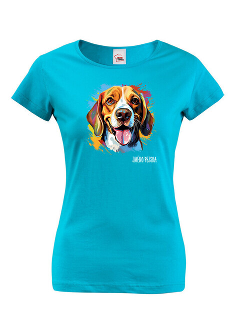 Dámské tričko Bígl