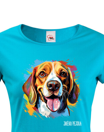 Dámské tričko Bígl