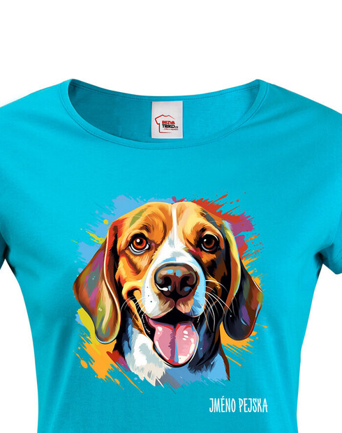 Dámské tričko Bígl