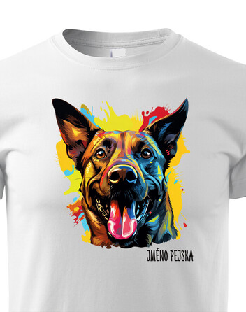 Dětské tričko Belgický ovčák