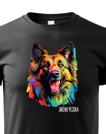 Dětské tričko Belgický ovčák Tervuren