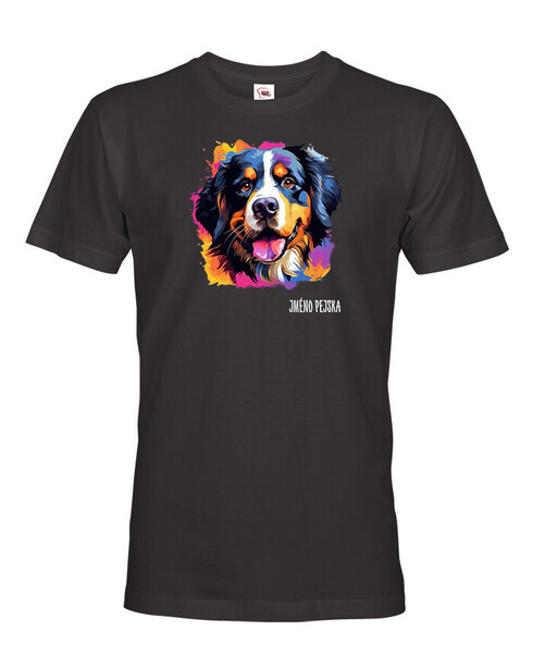 Pánské tričko Bernský salašnícky pes