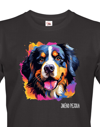 Pánské tričko Bernský salašnícky pes