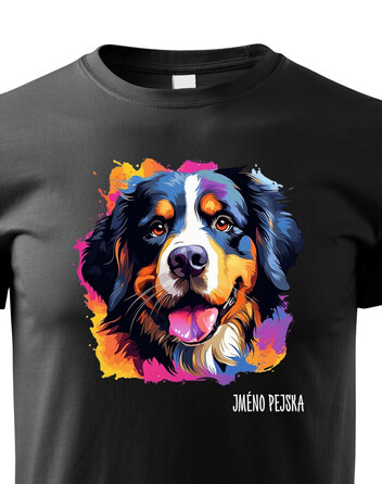 Dětské tričko Bernský salašnícky pes
