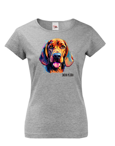Dámské tričko Bloodhound