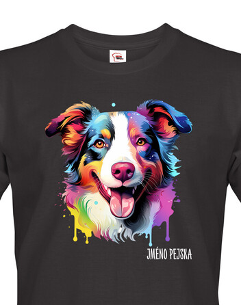 Pánské tričko Border kólie