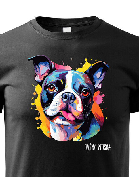 Dětské tričko Bostonský teriér