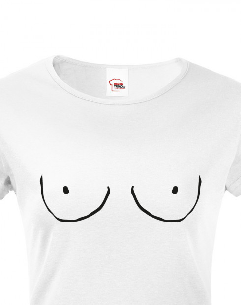 Dámské tričko Prsa