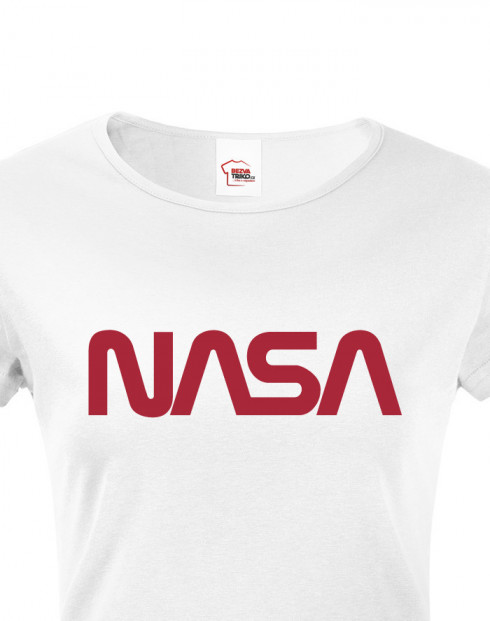 Dámské tričko s potiskem NASA 2