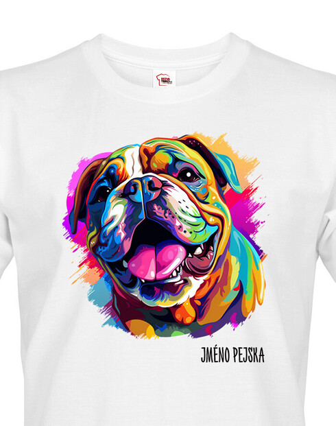 Pánské tričko Anglický buldok