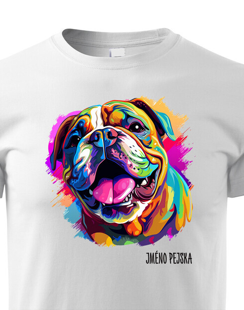 Dětské tričko Anglický buldok