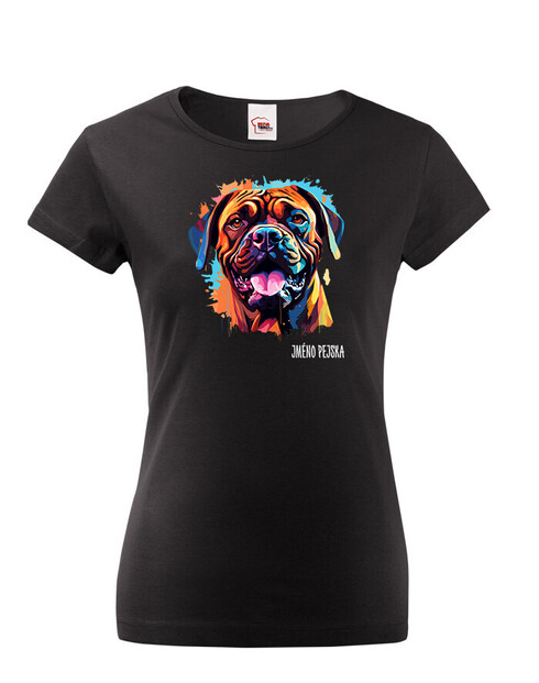 Dámské tričko Bulmastif