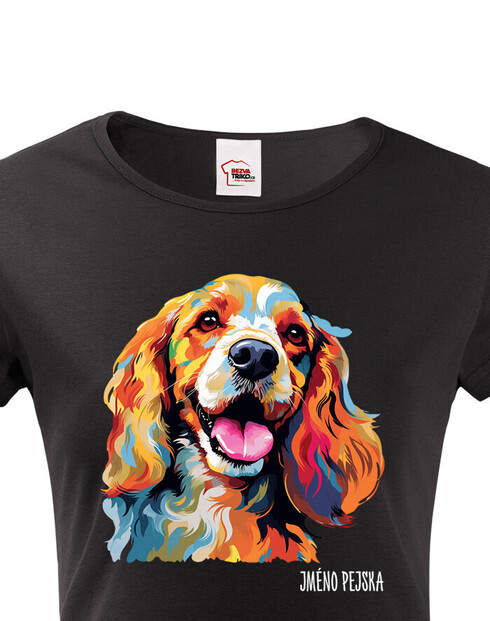 Dámské tričko Kokršpaněl