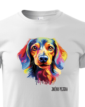 Dětské tričko Jezevčík