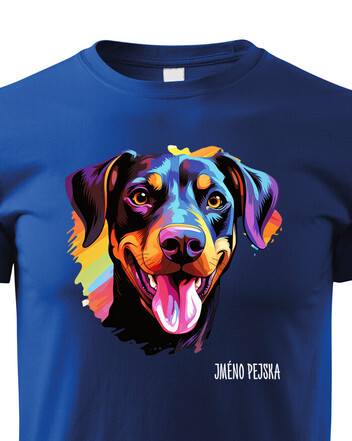 Dětské tričko Dobrman