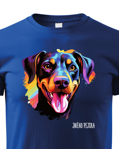 Dětské tričko Dobrman