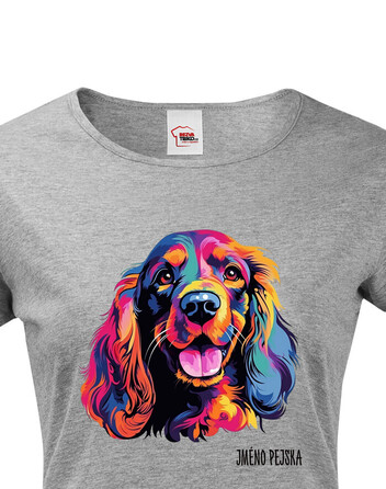 Dámské tričko Anglický kokršpaněl