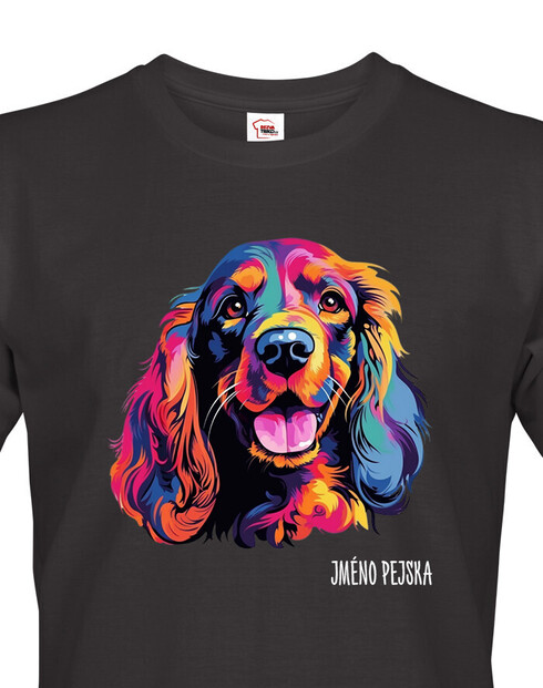 Pánské tričko Anglický kokršpaněl