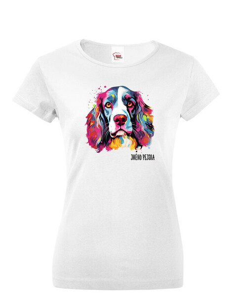 Dámské tričko Anglický špringršpaněl