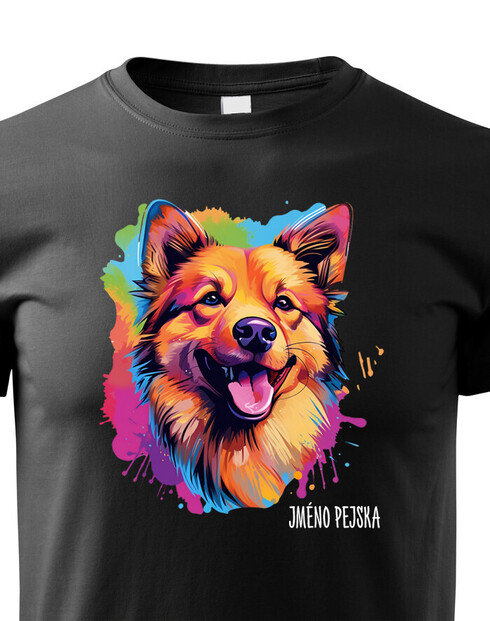 Dětské tričko Fínsky špic