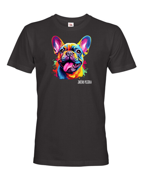 Pánské tričko Francouzský buldoček