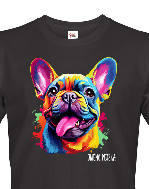 Pánské tričko Francouzský buldoček