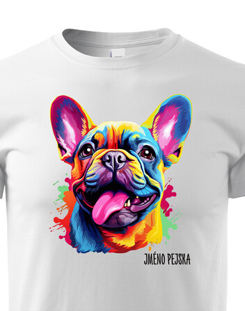 Dětské tričko Francouzský buldoček