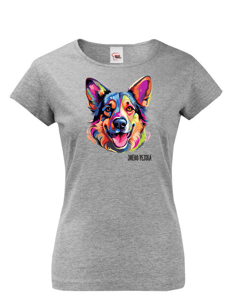 Dámské tričko Německý ovčák