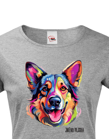 Dámské tričko Německý ovčák