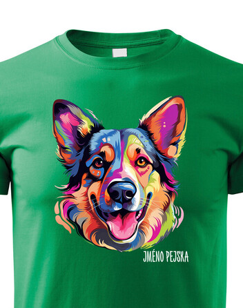 Dětské tričko Německý ovčák