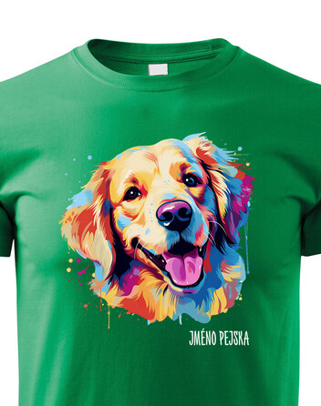 Dětské tričko Retrívr