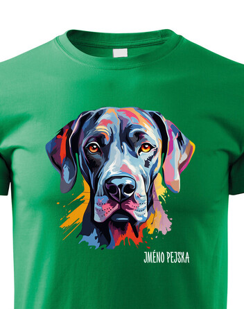 Dětské tričko Německá doga