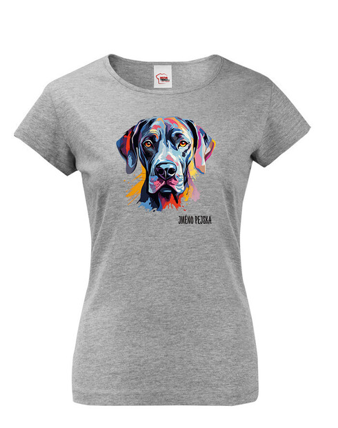 Dámské tričko Německá doga